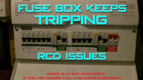 electric fuse box keeps tripping|electrical fuse box troubleshooting.